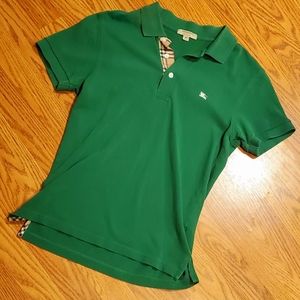 👉💯 BURBERRY POLO - XS - EUC - VIBRANT